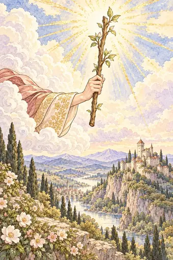 Ace of Wands tarot card