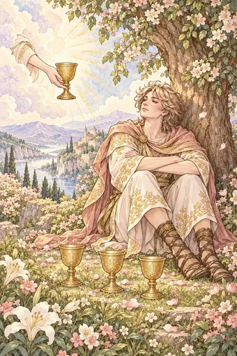 Four of Cups tarot card