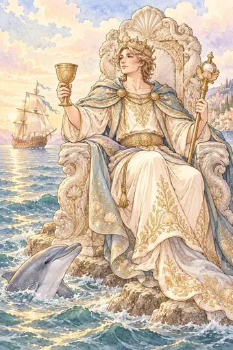 King of Cups tarot card
