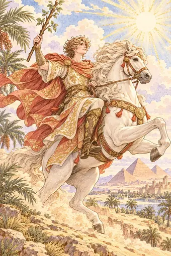 Knight of Wands tarot card