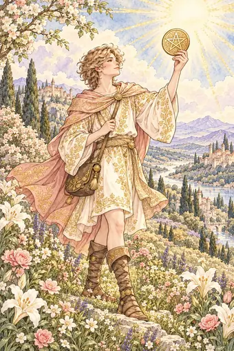 Page of Pentacles tarot card