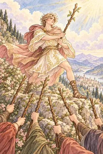Seven of Wands tarot card