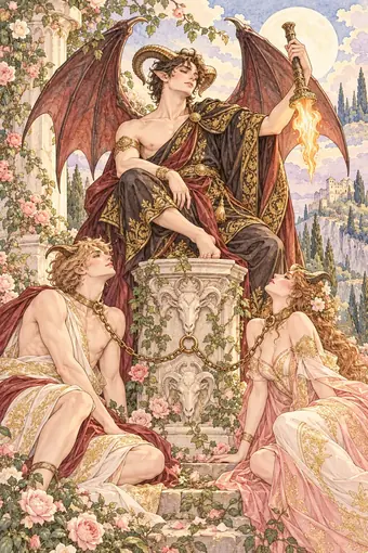 The Devil tarot card