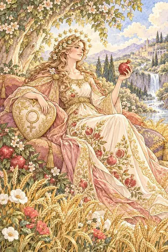 The Empress tarot card