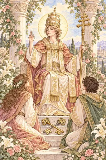 The Hierophant tarot card