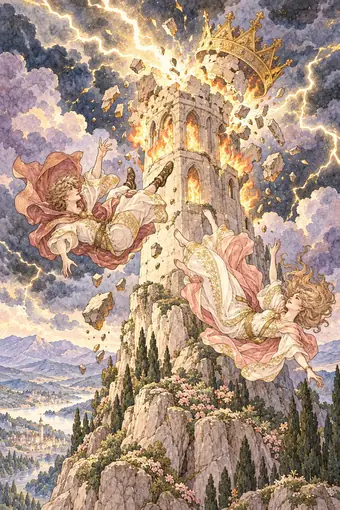 The Tower tarot card