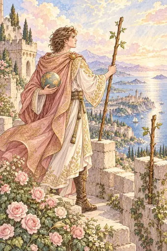 Two of Wands tarot card