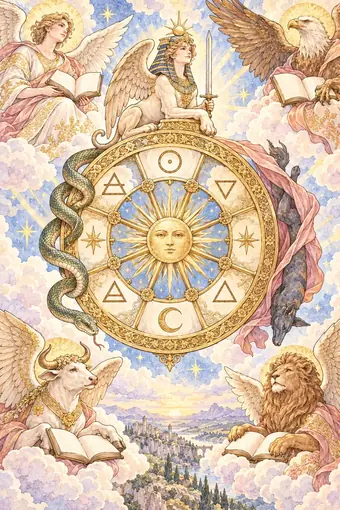 Wheel of Fortune tarot card